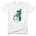 DC Comics - Green Lantern - Clouds - Adult Unisex Short Sleeve T-Shirt - White