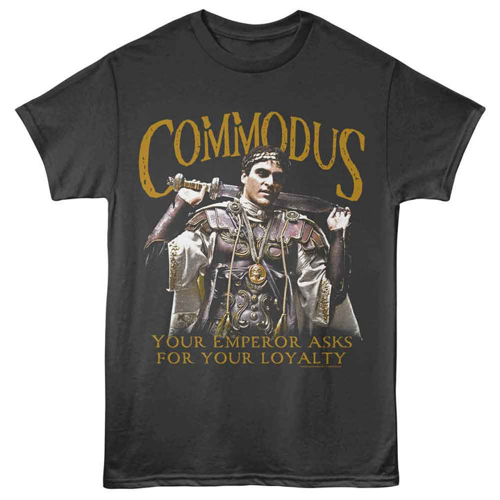 Gladiator - Your Emperor Asks - American Classics - Gray Solid Adult Short Sleeve T-Shirt