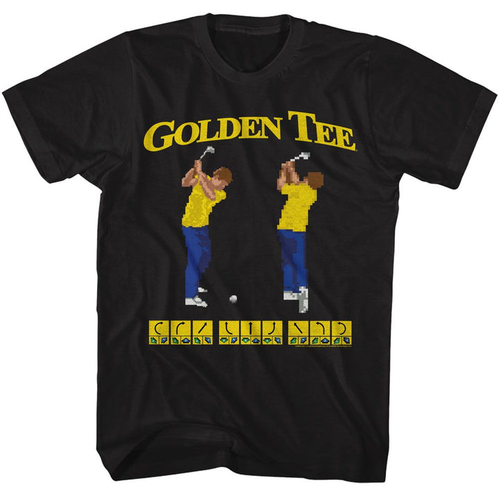 Golden Tee - Swings - American Classics - Adult Short Sleeve T-Shirt