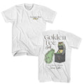 Golden Tee - Cabinet And Golf Course - American Classics - White Solid Adult Short Sleeve T-Shirt