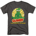 Gumby - Optimist - Adult Unisex Short Sleeve T-Shirt - Gray