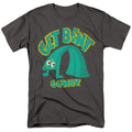 Gumby - Get Bent - Adult Unisex Short Sleeve T-Shirt - Gray