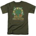 Gumby - Kiss Me - Adult Unisex Short Sleeve T-Shirt - Green