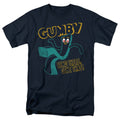 Gumby - Bend There - Adult Unisex Short Sleeve T-Shirt - Blue