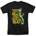 Gumby - So Punny - Adult Unisex Short Sleeve T-Shirt - Black