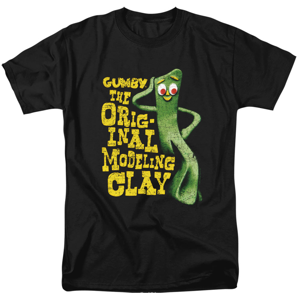 Gumby - So Punny - Adult Unisex Short Sleeve T-Shirt - Black