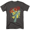 Gumby - Bendable - Adult Unisex Short Sleeve T-Shirt - Gray