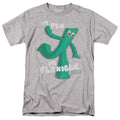 Gumby - Flex - Adult Unisex Short Sleeve T-Shirt - Gray