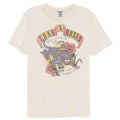 Guns N Roses - Tattoo Style Jungle - American Classics - Front Print Ivory Solid Adult Short Sleeve Comfort Color T-Shirt