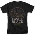 Game Of Thrones - Castle Black - Adult Unisex Short Sleeve T-Shirt - Black