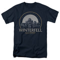 Game Of Thrones - Winterfell - Adult Unisex Short Sleeve T-Shirt - Blue