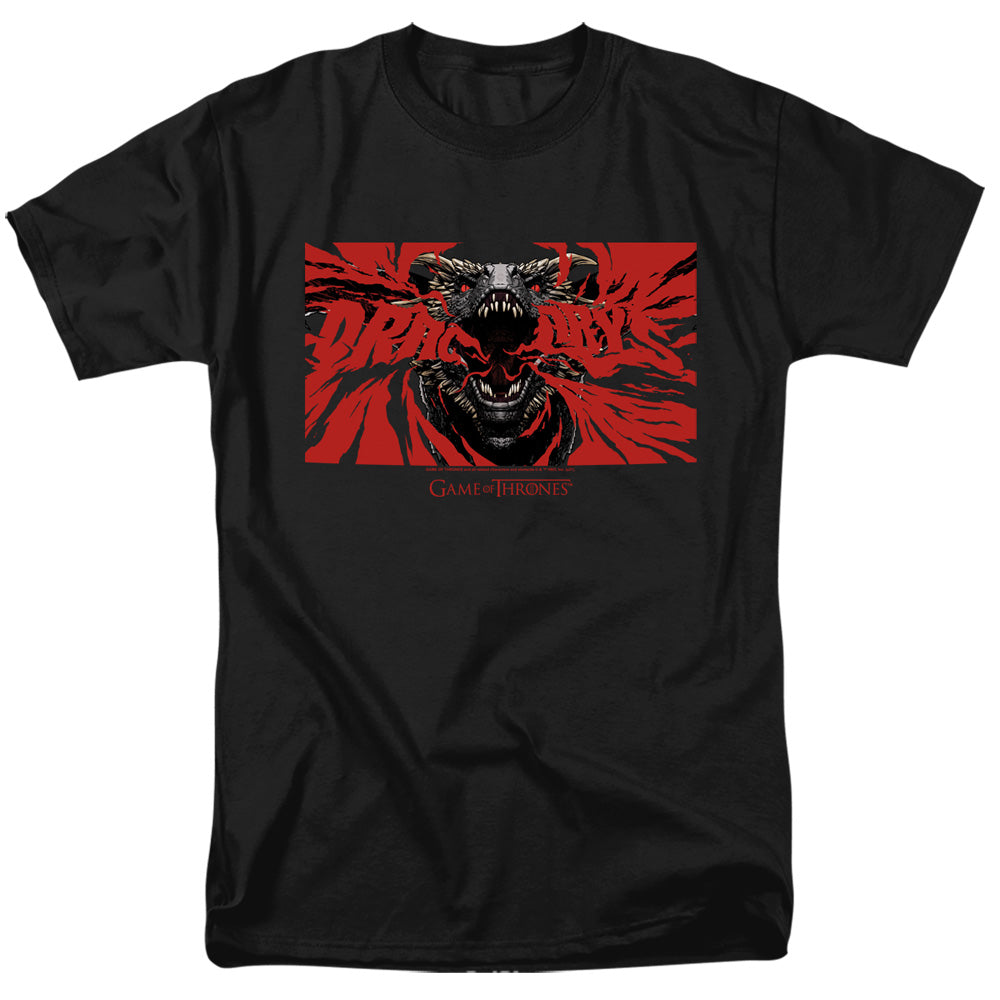 Game Of Thrones - Dracarys - Adult Unisex Short Sleeve T-Shirt - Black