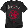 Game Of Thrones - House Targaryen Sigil - Adult Unisex T-Shirt - Black