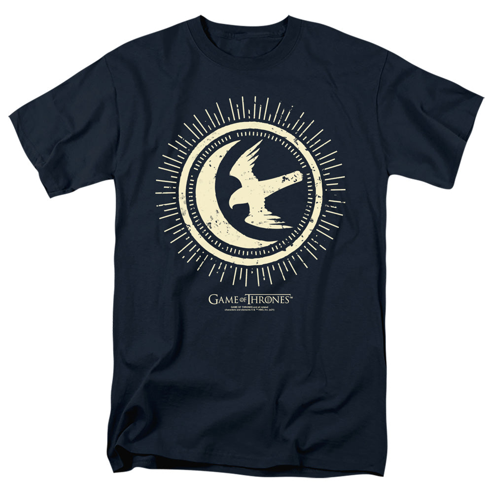 Game Of Thrones - Arryn Burst Sigil - Adult Unisex Short Sleeve T-Shirt - Blue