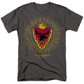 Game Of Thrones - Stannis Baratheon Burst Sigils - Adult Unisex T-Shirt - Gray