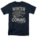 Game Of Thrones - Winter Is Coming - Adult Unisex Short Sleeve T-Shirt - Blue