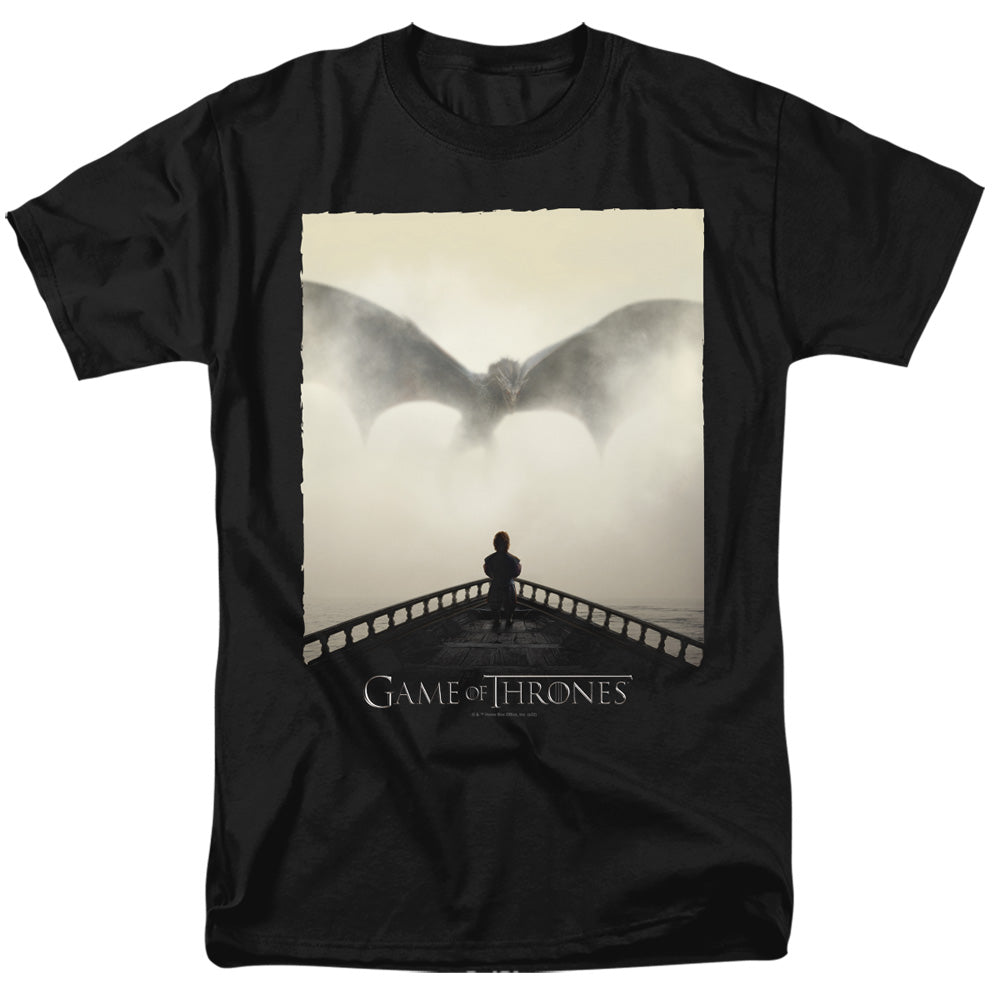 Game Of Thrones - Dragon 1 - Adult Unisex Short Sleeve T-Shirt - Black