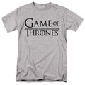 Game Of Thrones - Logo 1 - Adult Unisex Short Sleeve T-Shirt - Gray