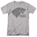 Game Of Thrones - Startk Winter Is Coming On Gray - Adult Unisex T-Shirt - Gray