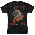 House Of The Dragon - Hod Dragon Illustration - Adult Unisex T-Shirt - Black