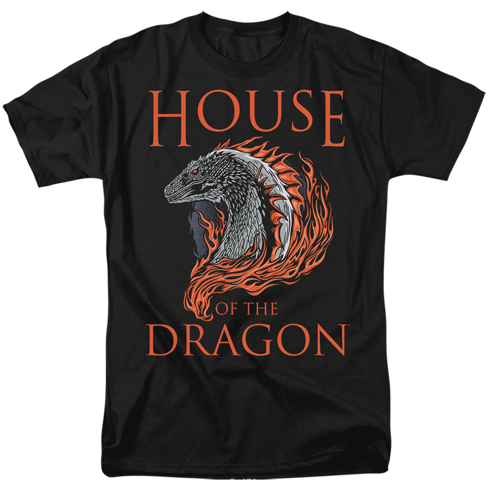 House Of The Dragon - Hod Dragon Illustration - Adult Unisex T-Shirt - Black