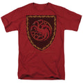 House Of The Dragon - Dragon Shield Vintage - Adult Unisex T-Shirt - Red