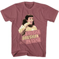 Grease - Brusha Brusha Brusha - American Classics - Adult Short Sleeve T-Shirt