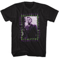 Halloween - Repeat Gradient Text - American Classics - Solid Black Adult Short Sleeve T-Shirt