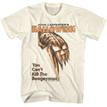 Halloween - Cant Kill Pumpkin Logo - American Classics - Solid Off-White Adult Short Sleeve T-Shirt