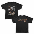Halloween - The Night He Came Home - Bronx Oversized Short Sleeve T-Shirt - Front & Back Print - Black