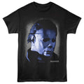 Halloween - Myers Head - Front Print Adult Short Sleeve Solid T-Shirt - Black