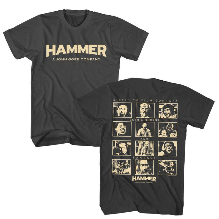 Hammer Horror - Films - American Classics - Adult Short Sleeve T-Shirt