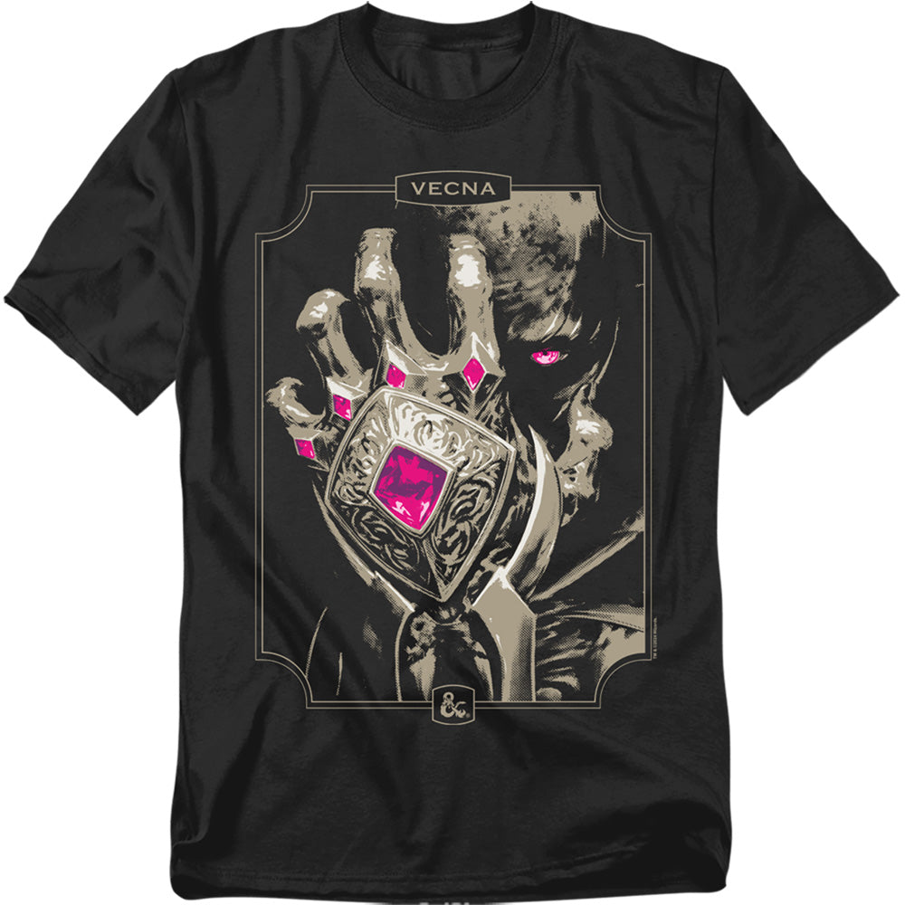 Hasbro Dungeons And Dragons Vecna The Archlich Adult Unisex T-Shirt Black