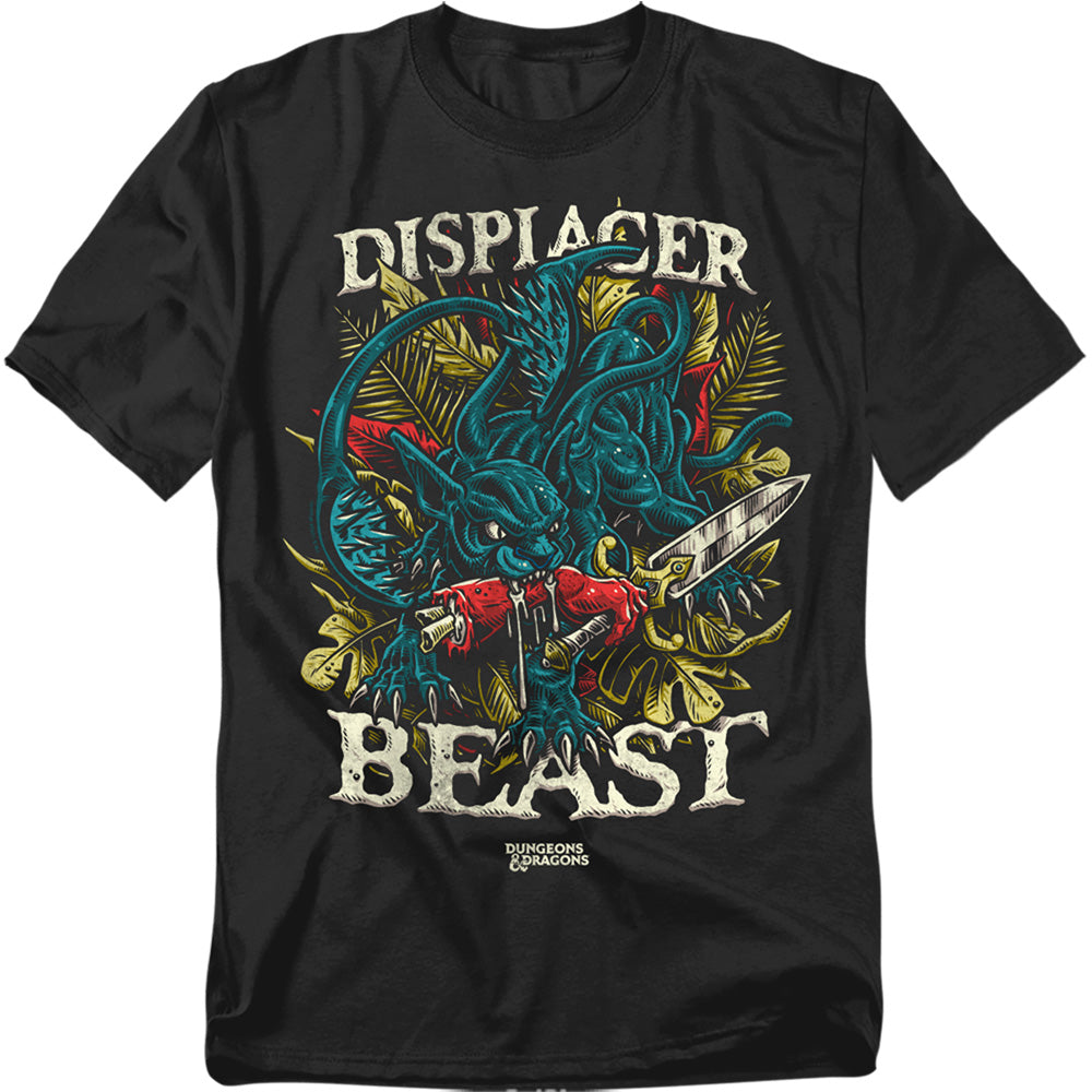 Hasbro - Dungeons And Dragons - Displacer Beast - Adult Unisex T-Shirt - Black