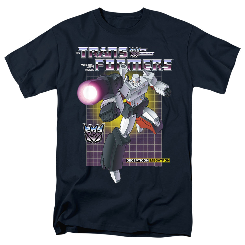 Hasbro - Transformers - Megatron - Adult Unisex Short Sleeve T-Shirt - Black