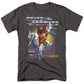 Hasbro - Transformers - Starscream - Adult Unisex Short Sleeve T-Shirt - Gray