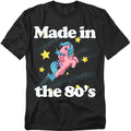Hasbro - My Little Pony - Made In The 80's - Adult Unisex T-Shirt - Black