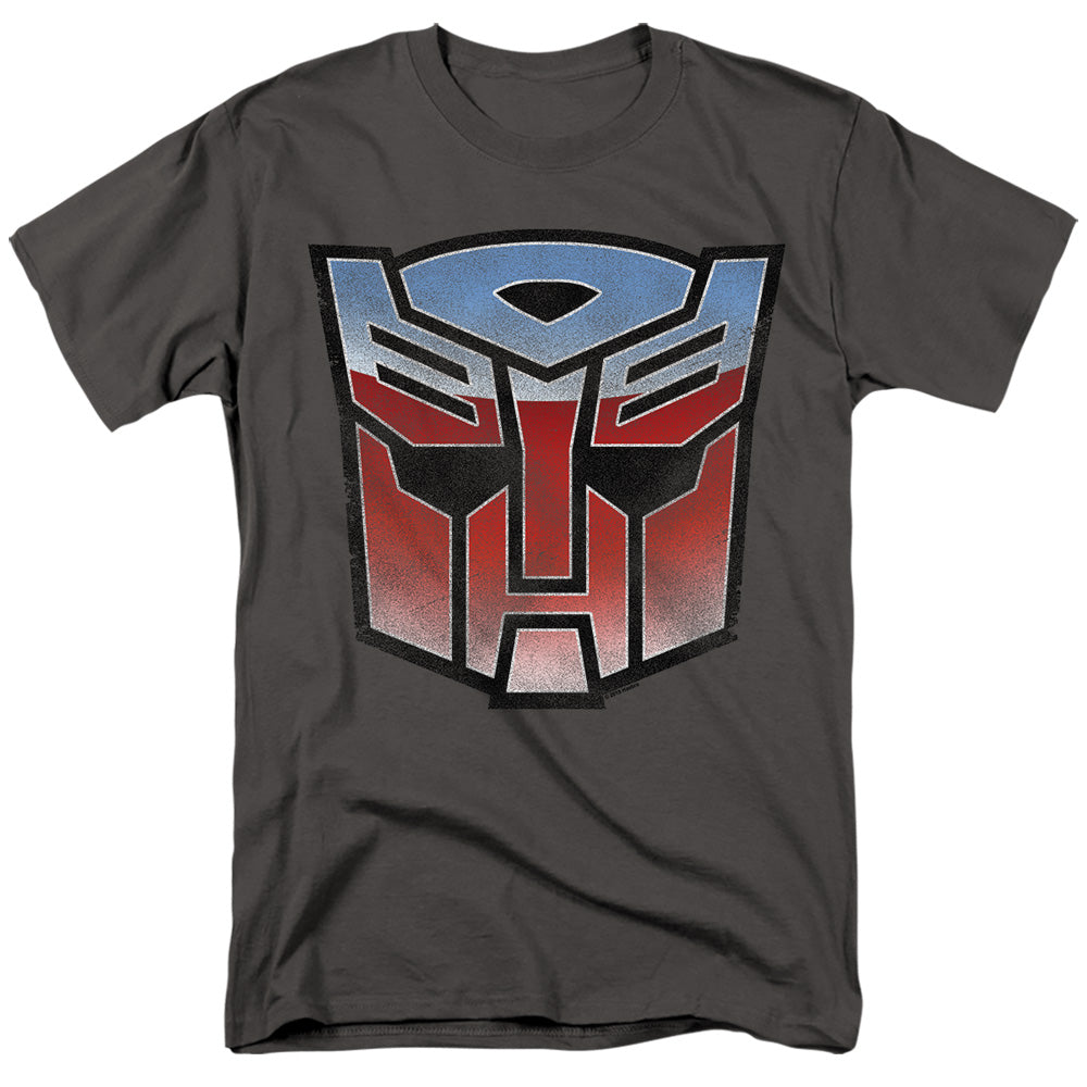 Hasbro - Transformers - Vintage Autobot Logo - Adult Unisex T-Shirt - Gray