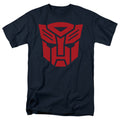 Hasbro - Transformers - Autobot Logo - Adult Unisex Short Sleeve T-Shirt - Blue