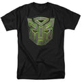Hasbro - Transformers - Glowing Autobot Logo - Adult Unisex T-Shirt - Black