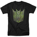 Hasbro - Transformers - Glowing Decepticon Logo - Adult Unisex T-Shirt - Black