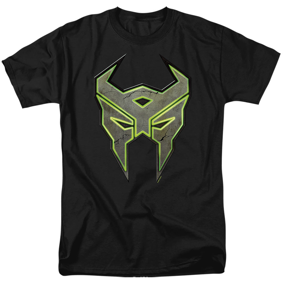 Hasbro - Transformers - Glowing Terrorcon Logo - Adult Unisex T-Shirt - Black