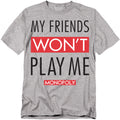 Hasbro - Monopoly - My Friends - Adult Unisex Short Sleeve T-Shirt - White
