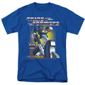 Hasbro - Transformers - Soundwave - Adult Unisex Short Sleeve T-Shirt - Blue
