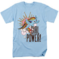 Hasbro - My Little Pony - TV Girl Power - Adult Unisex T-Shirt - Blue
