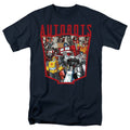 Hasbro - Transformers - Autobot Collage - Adult Unisex T-Shirt - Blue
