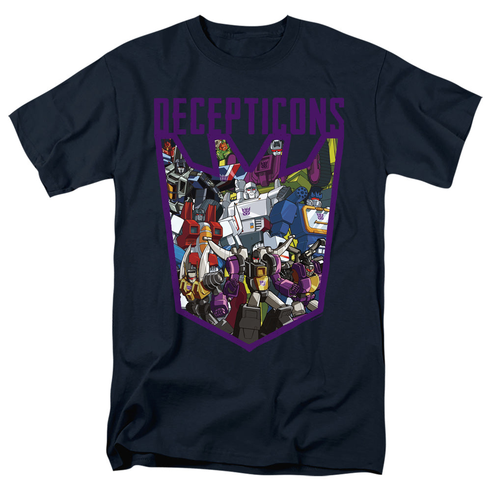 Hasbro - Transformers - Decepticon Collage - Adult Unisex T-Shirt - Black
