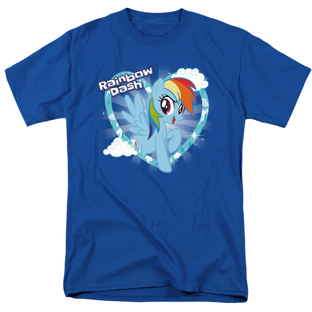 Hasbro - My Little Pony - TV Rainbow Dash - Adult Unisex T-Shirt - Blue