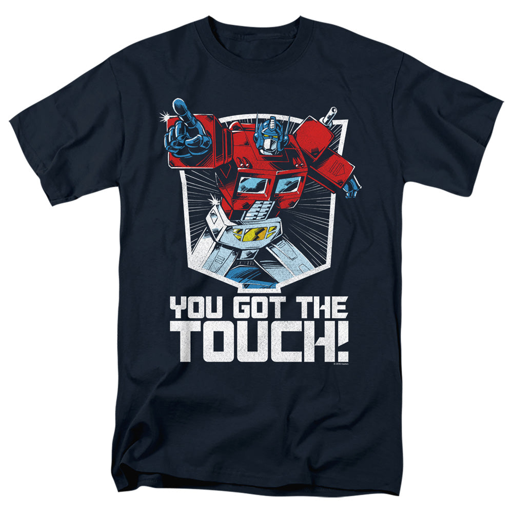 Hasbro - Transformers - You Got The Touch - Adult Unisex T-Shirt - Blue