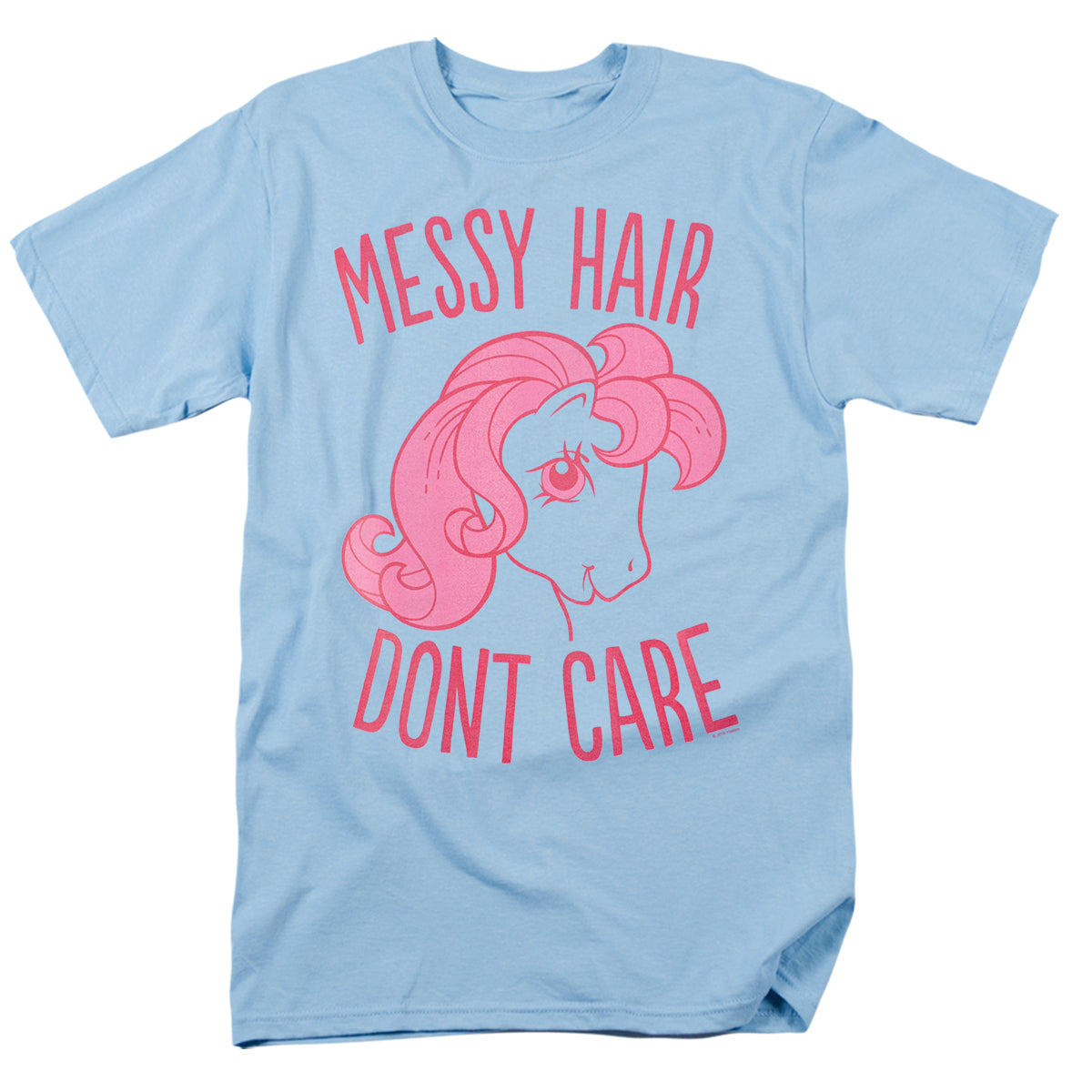 Hasbro - My Little Pony - Retro Messy Hair - Adult Unisex T-Shirt - Blue